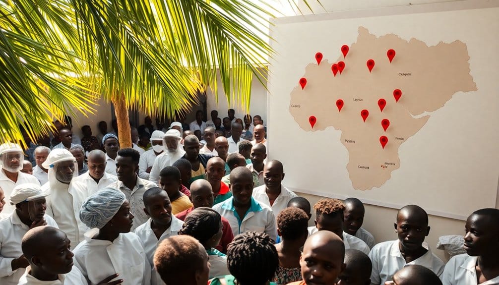 Ebola-Ausbruch breitet sich regional aus